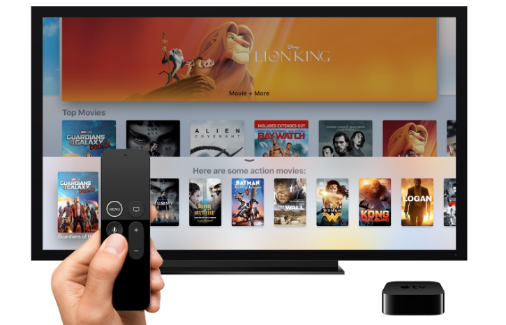 подключение iphone к телевизору - apple tv
